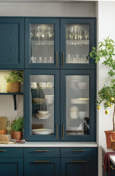 Open view cupboard