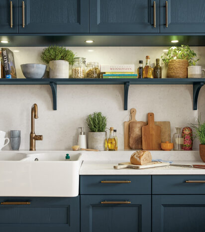 Sink front view