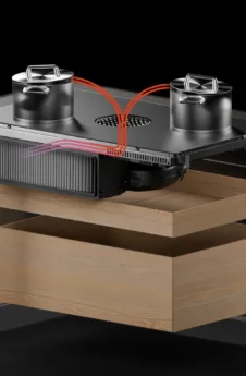Visual Explanation of Air Recirculation Functionality for Extractors